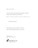 David Tudor: Solo for Piano by John Cage, Second Realization, Part 1 Product Image