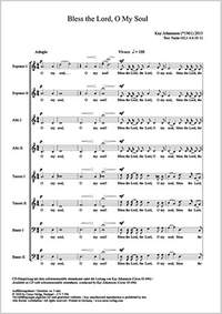 Johannsen, Kay: Bless the Lord. Psalm 103