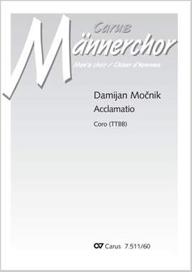 Mocnik, Damijan: Acclamatio for TTBB