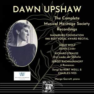 The Naumberg Foundation Presents Dawn Upshaw, Soprano