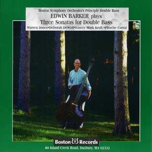 Three Sonatas for Double Bass