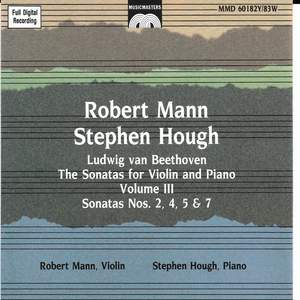 Beethoven: The Sonatas for Violin and Piano, Vol. 3