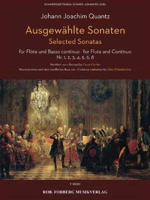 Johann Joachim Quantz: Ausgewählte Sonaten für Flöte und Basso continuo