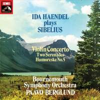 Ida Haendel plays Sibelius - Vinyl Edition