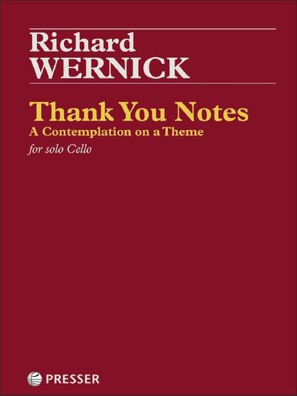 Wernick, R: Thank You Notes