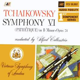 Virtuoso Symphony Of London Conducted By Alfred Wallenstein ‎– Symphony VI (Pathétique) In B Minor • Opus 74