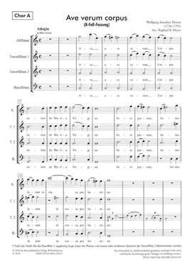 Mozart, W A: Ave verum corpus KV 618