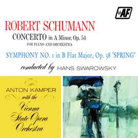 Concerto In A Minor, Op. 54 For Piano And Orchestra, Symphony No. 1 In B Flat Major, Op. 38 'Spring'