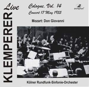 Klemperer in Cologne, Vol.14: Mozart, Don Giovanni (Historical Recording) Product Image