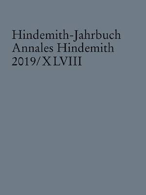 Hindemith-Jahrbuch Vol. 48