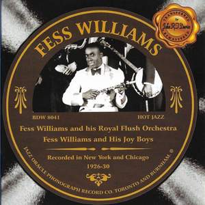 Fess Williams 1926-1930