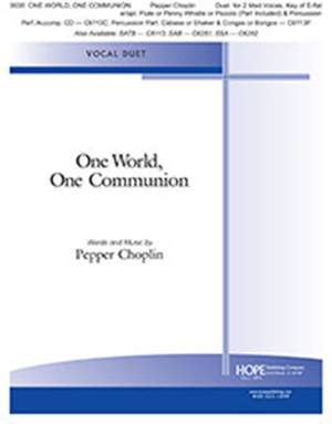 Pepper Choplin: One World, One Communion