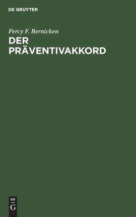 Der Präventivakkord