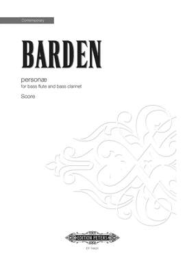 Barden, Mark: personae (2 performing scores)