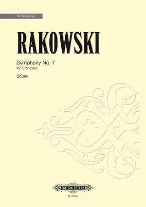 Rakowski, David: Symphony No. 7 (score)