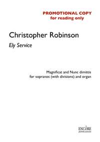 Christopher Robinson: Ely Service