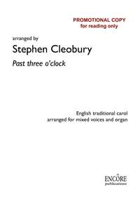Stephen Cleobury: Past three o'clock