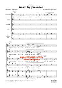 Michael Leighton Jones: Adam lay ybounden