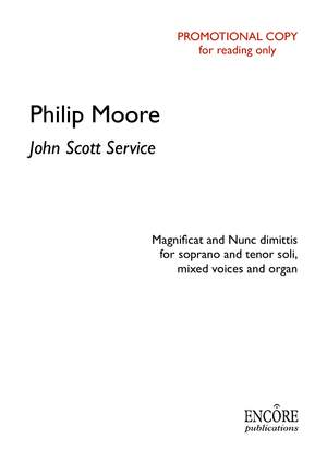 Philip Moore: Magnificat & Nunc dimittis (John Scott)