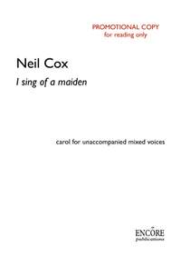 Neil Cox: I sing of a maiden