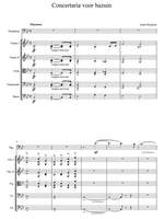 Wambach, Emile: Concertaria for trombone (or tuba), versions for trombone and strings and for trombone and piano Product Image