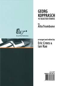 Kopprasch: 45 Selected Studies for Alto Trombone