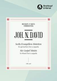 Johann Nepomuk David: 6 Gospel Motets