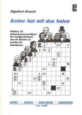 Rigobert Brauch: Noten-Kreuzwort-Rätsel 2