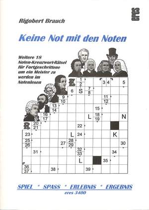 Rigobert Brauch: Noten-Kreuzwort-Rätsel 2