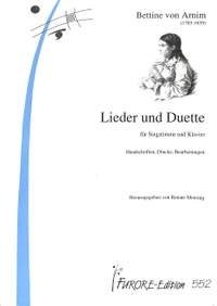 Bettine Von Arnim: Lieder und Duette (1996)