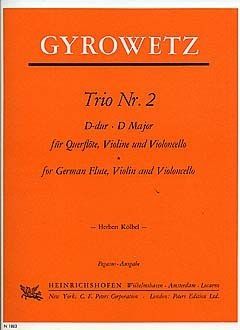 Gyrowetz Adalbert: Trio Nr. 2 - D-Dur
