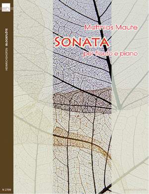 Matthias Maute: Sonata Per Flauto E Piano