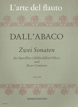 Evaristo Felice dall' Abaco: Zwei Sonaten