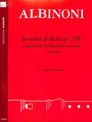 Tomaso Albinoni: Sonata D-Moll Op. 2/Iv