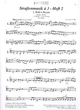 Uwe Heger: Straßenmusik À 3 Heft 2 (Streicher)