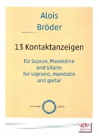 Alois Bröder: 13 Kontaktanzeigen