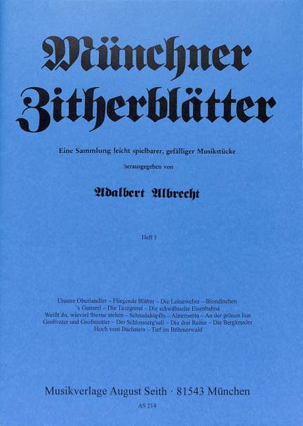 Münchner Zitherblätter