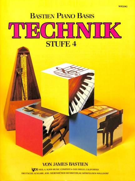 James Bastien: Bastiens Basis - Technik 4