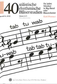 Karl Pfortner: 40 Stilistische Rhythmische Bläserstudien