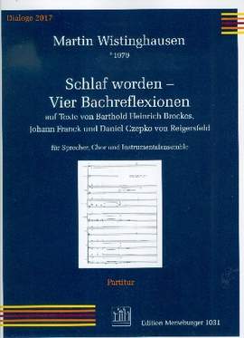 Martin Wistinghausen: Schlaf Worden - 4 Bachreflexionen