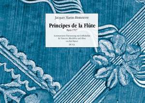Jacques-Martin Hotteterre: Principes De La Flûte