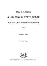 Maja S.K. Ratkje: A Highway In State Space Product Image