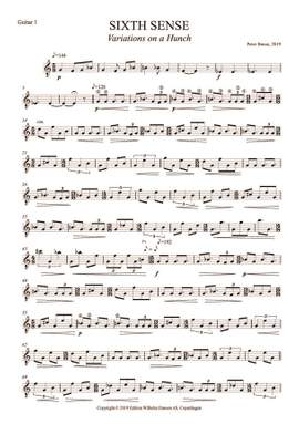 Peter Bruun: Sixth Sense - Variations On A Hunch
