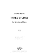 Eivind Buene: Three Studies For Microtonal Piano Product Image