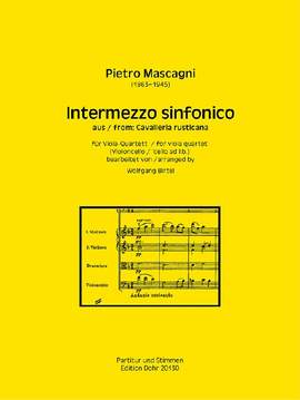 Mascagni, P: Intermezzo sinfonico