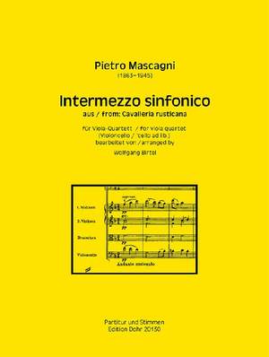 Mascagni, P: Intermezzo sinfonico