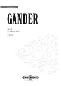 Gander, Bernhard: khul (score & parts)