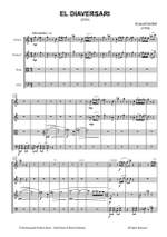 Armand Grèbol: El Diaversari for String Quartet Product Image