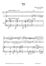 Maria Teresa Pelegrí: Trio for Clarinet, Violin and Piano Product Image