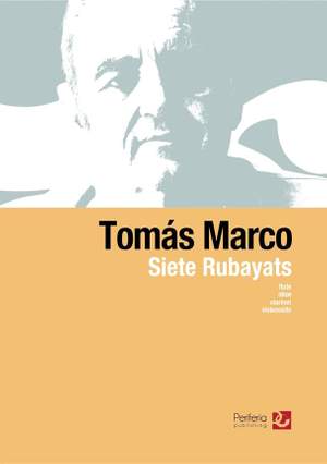 Tomas Marco: Rubayats for Flute, Oboe, Clarinet and Cello